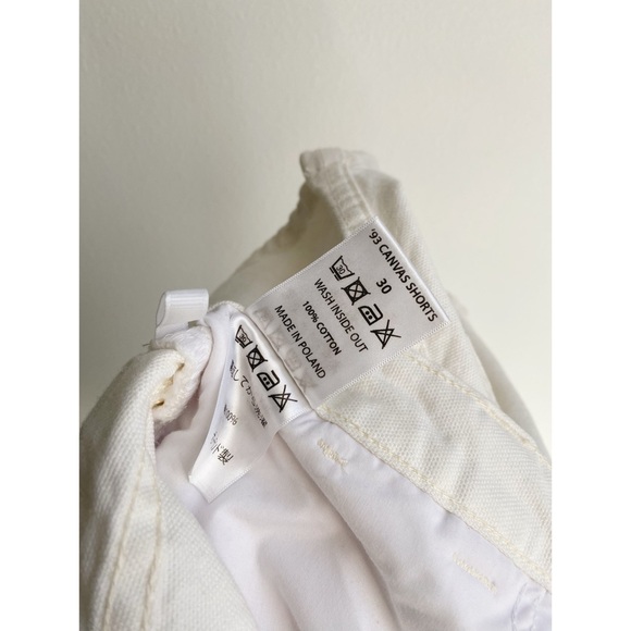 Polar Skate Co. ’93 Canvas Shorts // Ivory Denim - Picture 8 of 16